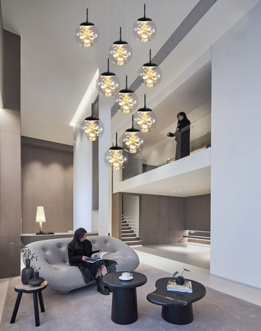 bubble glass lights